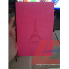 Colored PU Cover Leather Diary